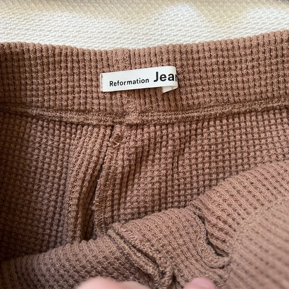 Reformation Waffle Half Zip & Dixon Short Set - Picture 5 of 10